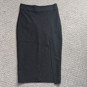Elegant Black Pencil Skirt